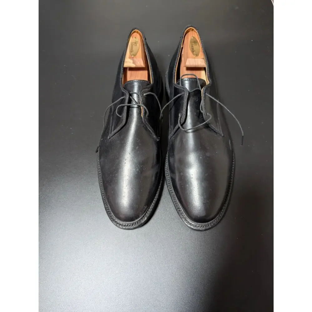 NWOB Vintage & Rare Allen Edmonds Custom Made Black Cordovan Shell Kendall 12EEE